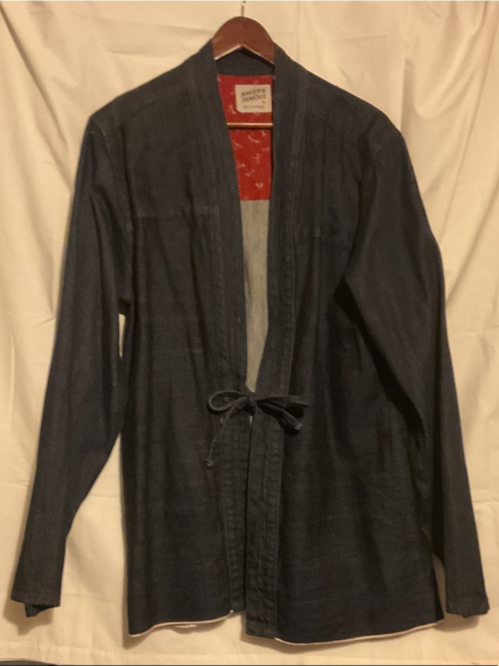 Naked & Famous Dark Indigo Denim Kimono